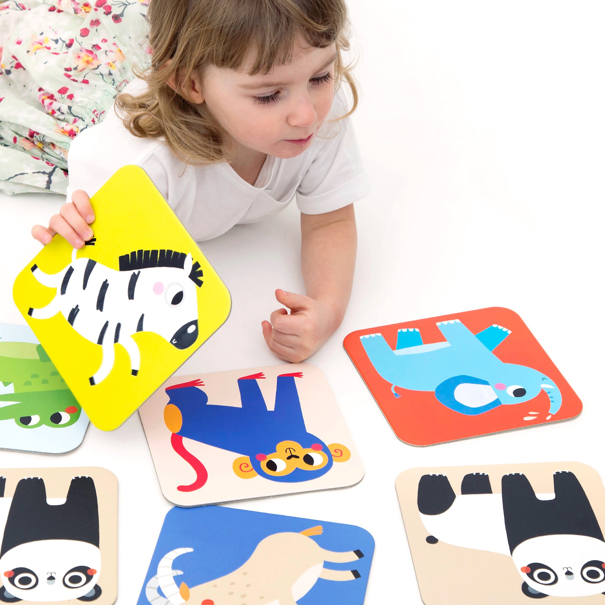 Super Grand Jeu de Mémoire - Animaux Sauvages - Banana Panda  Banana Panda Super Grand Jeu de Mémoire - Animaux Sauvages - Banana Panda myplayground