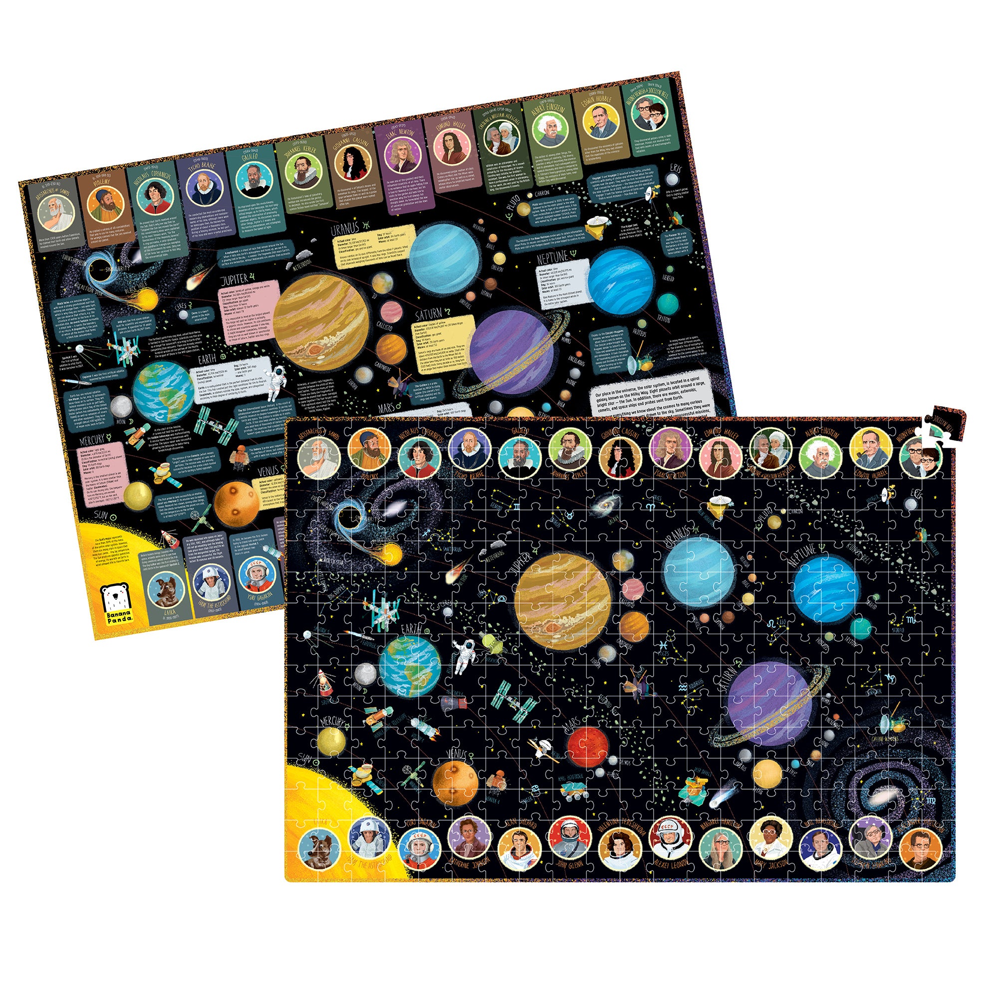 Super Grand Puzzle - Système Solaire - Banana Panda  Banana Panda Super Grand Puzzle - Système Solaire - Banana Panda myplayground