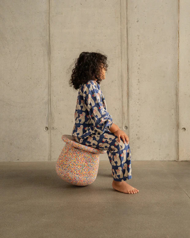 Stapelstein® Dynamic Small – Ensemble tabouret pour enfants favorisant l'équilibre et la motricité dès 3 ans