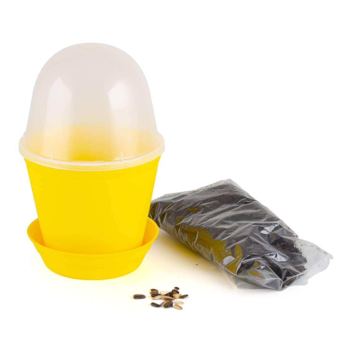 Pot Cloche - Tournesol bio - Kit créatif de jardinage Enfant  Radis Et Capucine Pot Cloche - Tournesol bio - Kit créatif de jardinage Enfant myplayground