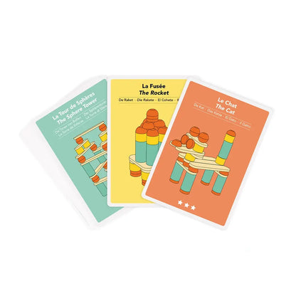 Cartes créatives Stix - Jouet éducatif pour la construction