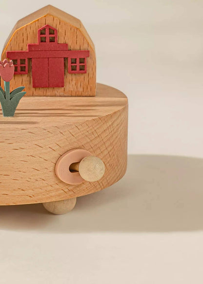 Boîte à musique en bois - The Millhouse