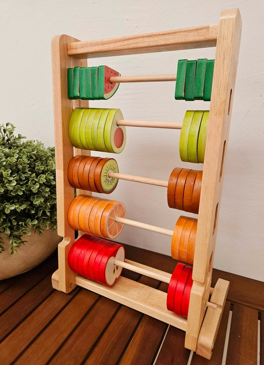 Abacus fruité - Jeu pour apprendre à compter enfant