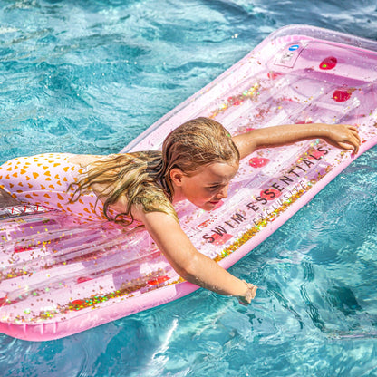 Bouée Matelas à Pois Rouges Swim Essentials - Accessoire de Natation ( 6 ans et +)