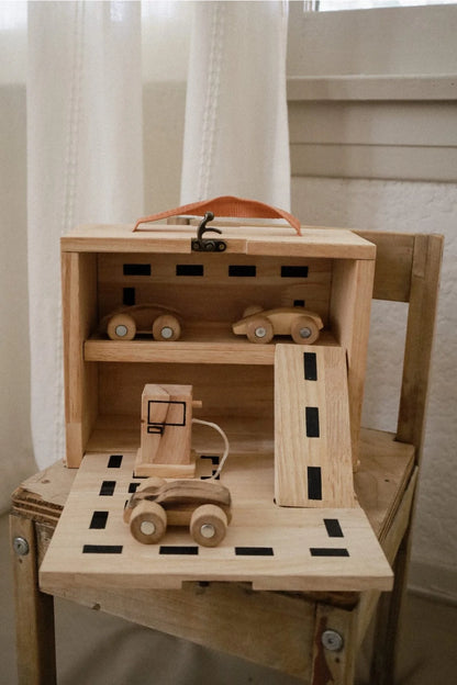 Ensemble de parking portable QToys