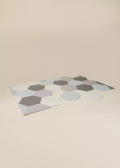 Tapis de jeu hexagonal, gris