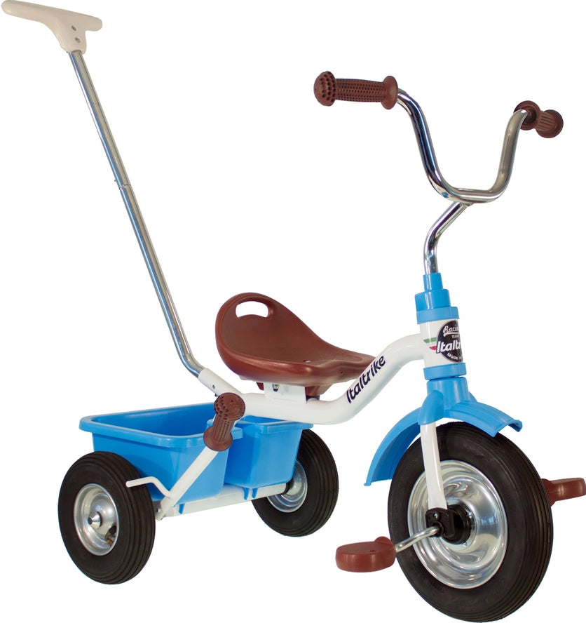 Tricycle Racing Monaco - Pneu PU - Blanc/Bleu" - Italtrike  Italtrike Tricycle Racing Monaco - Pneu PU - Blanc/Bleu" - Italtrike myplayground