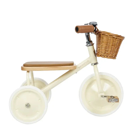 Banwood Tricycle - Creme - Jeu de motricité enfant ( 2 à 6 ans )