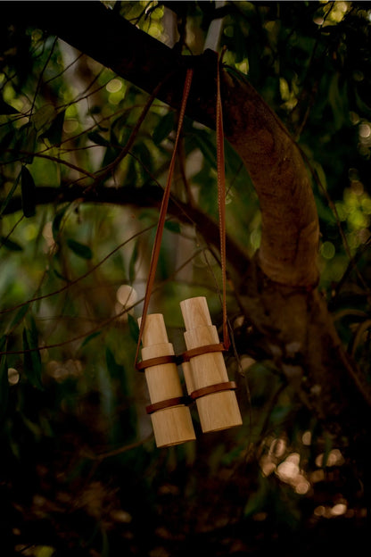 Jumelles en bois