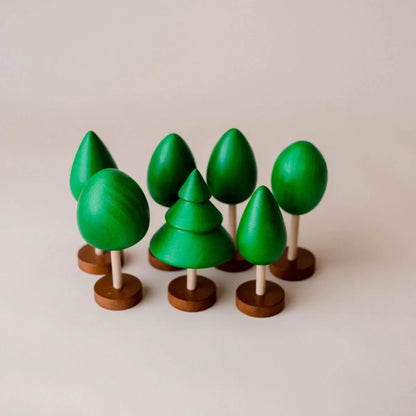 Set de jeu en bois pour arbres