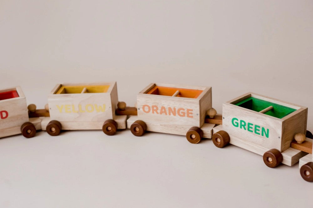 Train de tri  QToys USA Train de tri myplayground