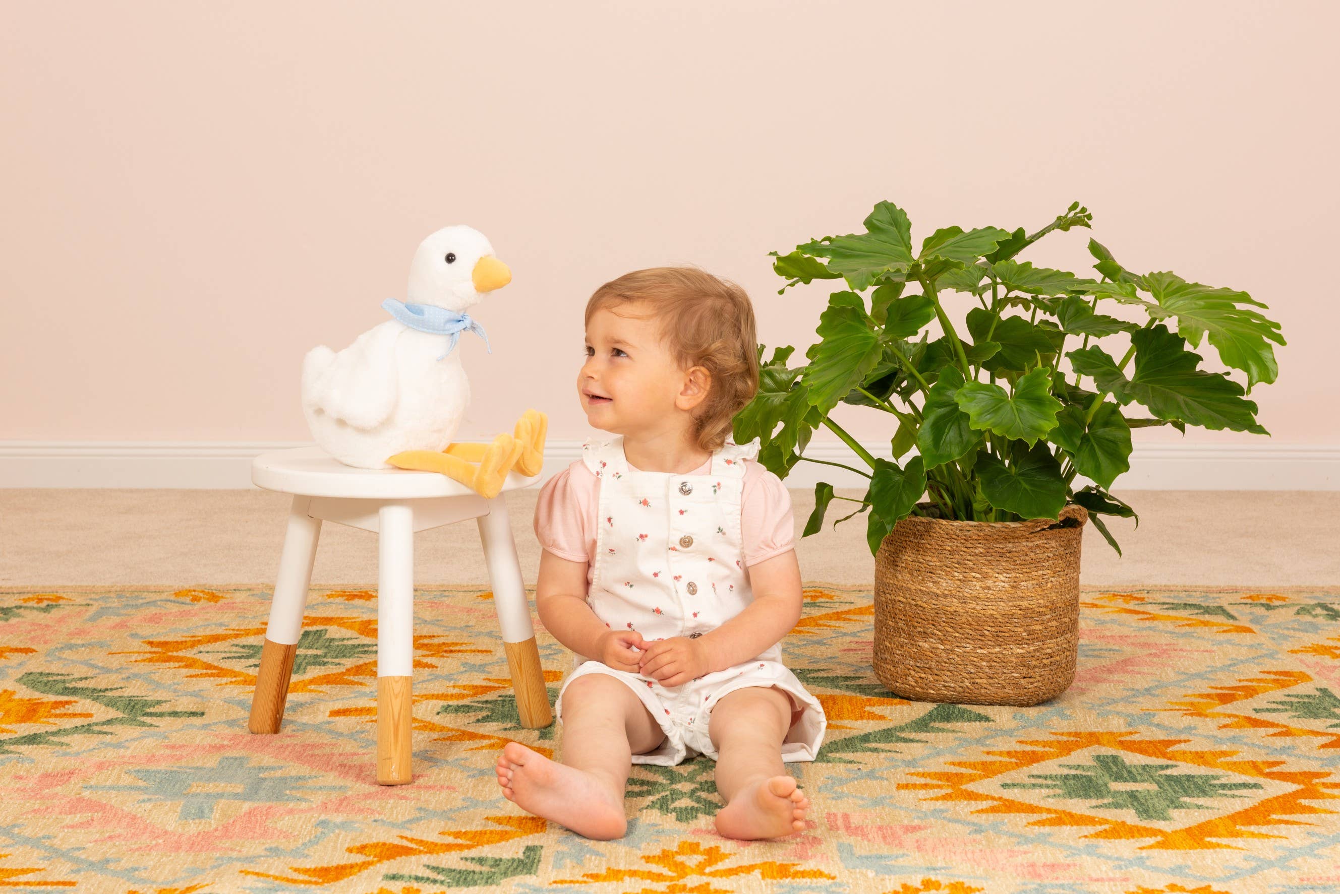 Canard Elisa 28 cm - peluche - peluche  Teddy Hermann Canard Elisa 28 cm - peluche - peluche myplayground