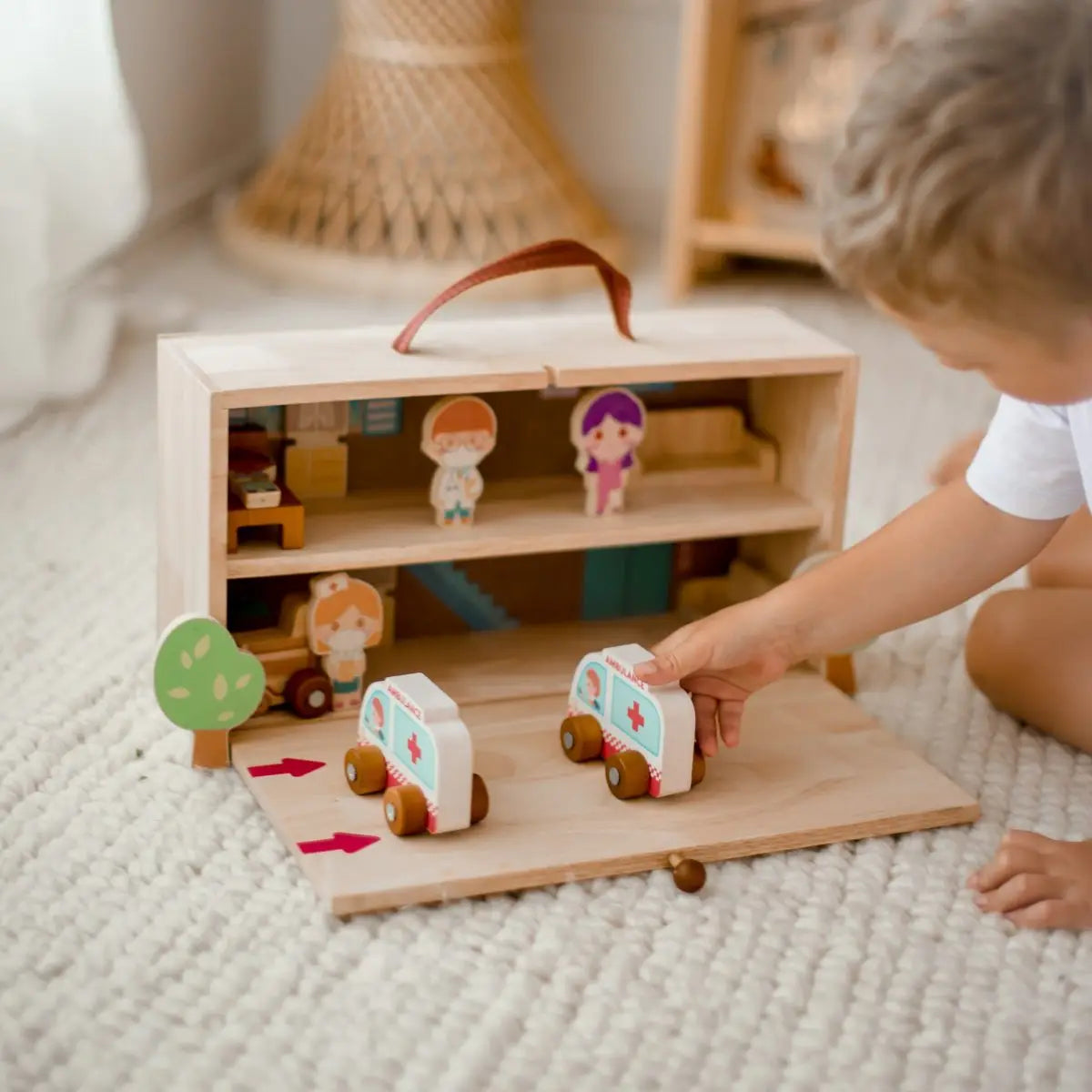 Set d'hôpital portable  QToys USA  myplayground