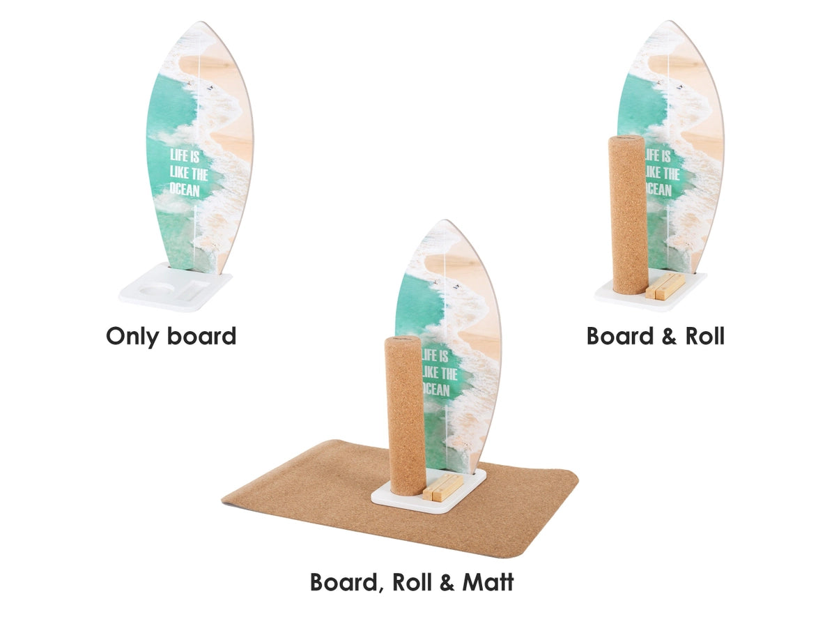 Planche d'Équilibre Vacillante Fitness / Surf - Happymoon  HappyMoon Planche d'Équilibre Vacillante Fitness / Surf - Happymoon myplayground