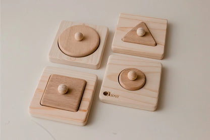 Puzzle à forme unique, lot de 4