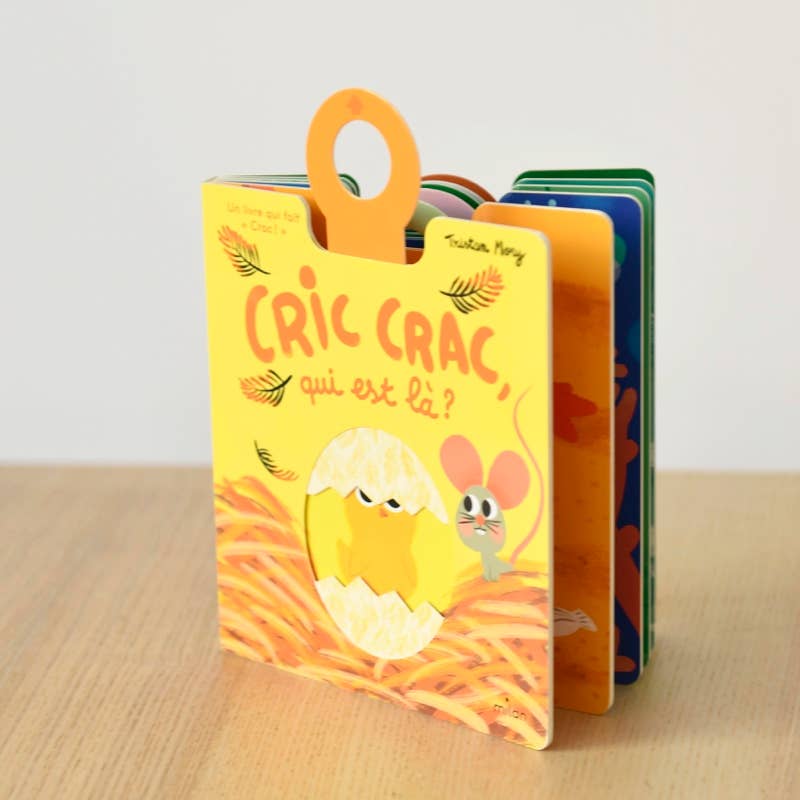 Livre enfant CRIC CRAC qui est là ?  Selection Livres jeunesse poppik Livre enfant CRIC CRAC qui est là ? myplayground