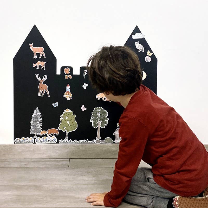 Jeu de magnets - dans la forêt  Ferflex Jeu de magnets - dans la forêt myplayground
