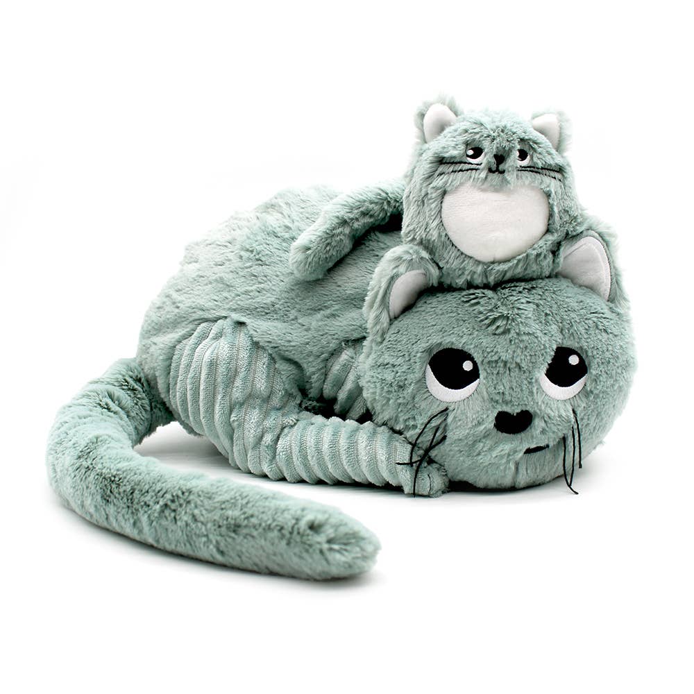 Chat en Peluche et Bébé à la Menthe / Les Ptipotos - Les Déglingos, France  Les Déglingos, France Chat en Peluche et Bébé à la Menthe / Les Ptipotos - Les Déglingos, France myplayground