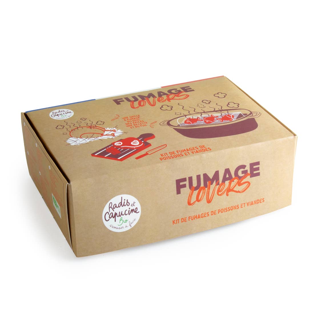Kit Fumage/Smokers Lovers Bio - Kit créatif de jardinage Enfant  Radis Et Capucine Kit Fumage/Smokers Lovers Bio - Kit créatif de jardinage Enfant myplayground