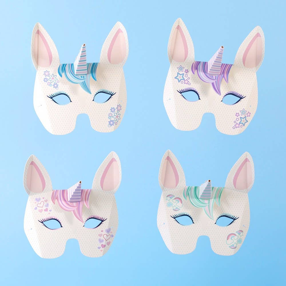 Créez vos propres masques de licorne magiques  Clockwork Soldier Créez vos propres masques de licorne magiques myplayground