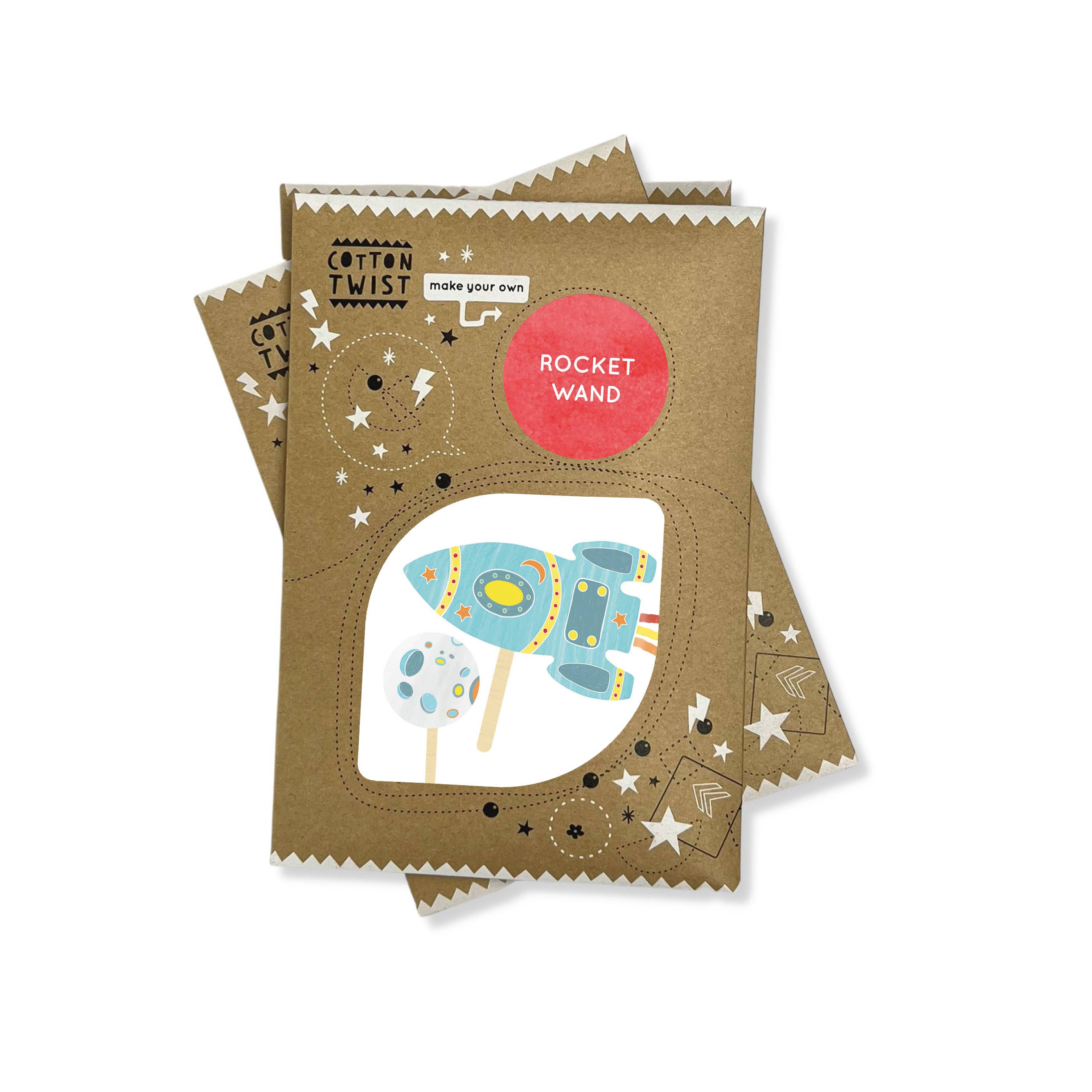 Faites votre propre fusée baguette  Cotton Twist  myplayground