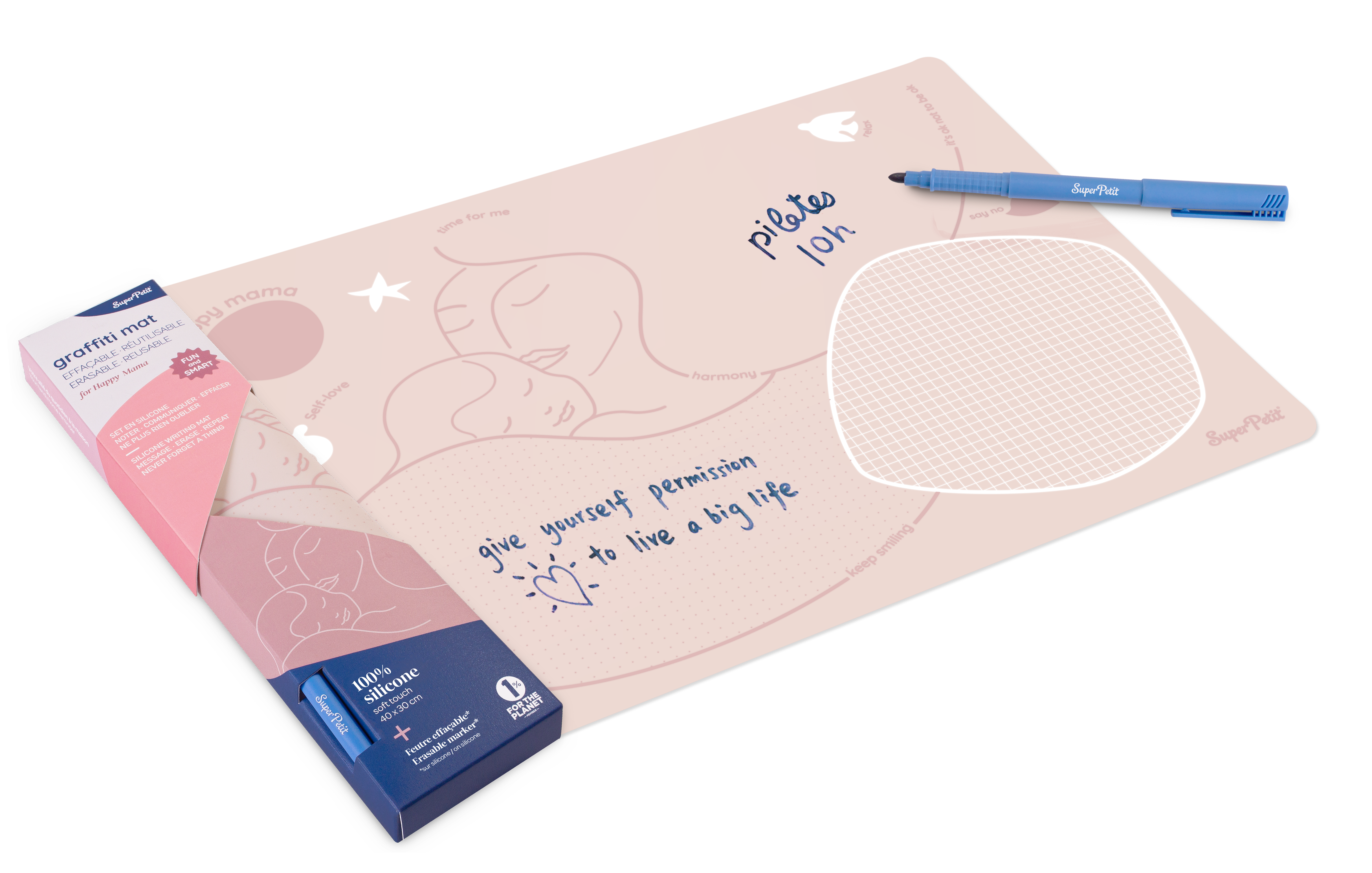 HAPPY MAMA  GRAFFITI MAT ** IDEE ORIGINALE NOEL**  SuperPetit  myplayground