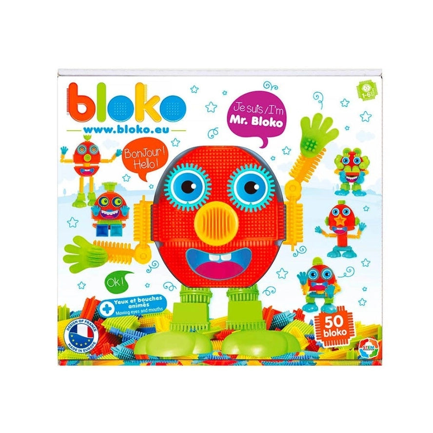 Coffret Mr Bloko avec Yeux et Bouches - Bloko  Bloko Coffret Mr Bloko avec Yeux et Bouches - Bloko myplayground