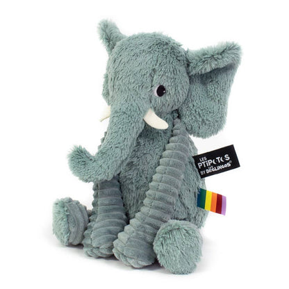Peluche Les Ptipotos - Vert éléphant