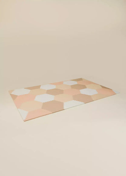 Tapis de jeu hexagonal - Beige