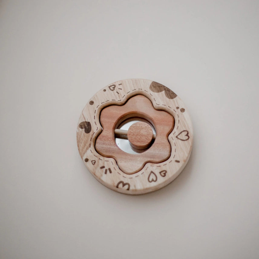 Ensemble hochet et miroir pour bébé pour la Saint-Valentin  QToys USA  myplayground