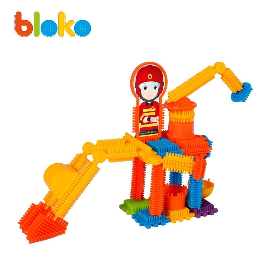 Coffret 50 Bloko + 2 Figurines Pods Secours - Bloko  Bloko Coffret 50 Bloko + 2 Figurines Pods Secours - Bloko myplayground