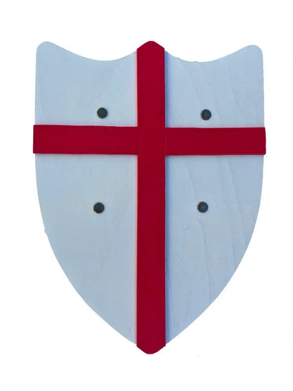 BOUCLIER HISTORIK L BLANC AVEC CROIX DE SAINT GEORGE - Jeu de role pour enfants
