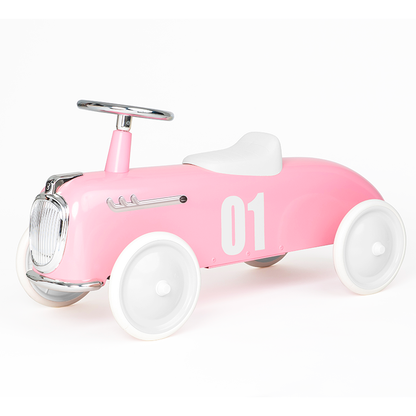 Porteur Enfant Rose Pale - Collection Roadsters - Baghera