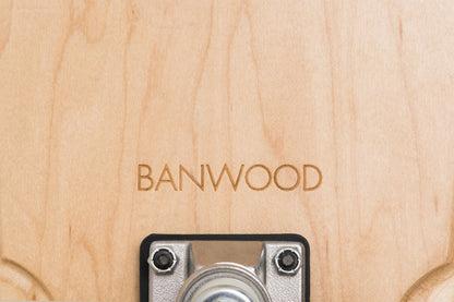 SKATEBOARD BANWOOD - NATURE - Jeu de motricité enfant ( 3 ans et + )