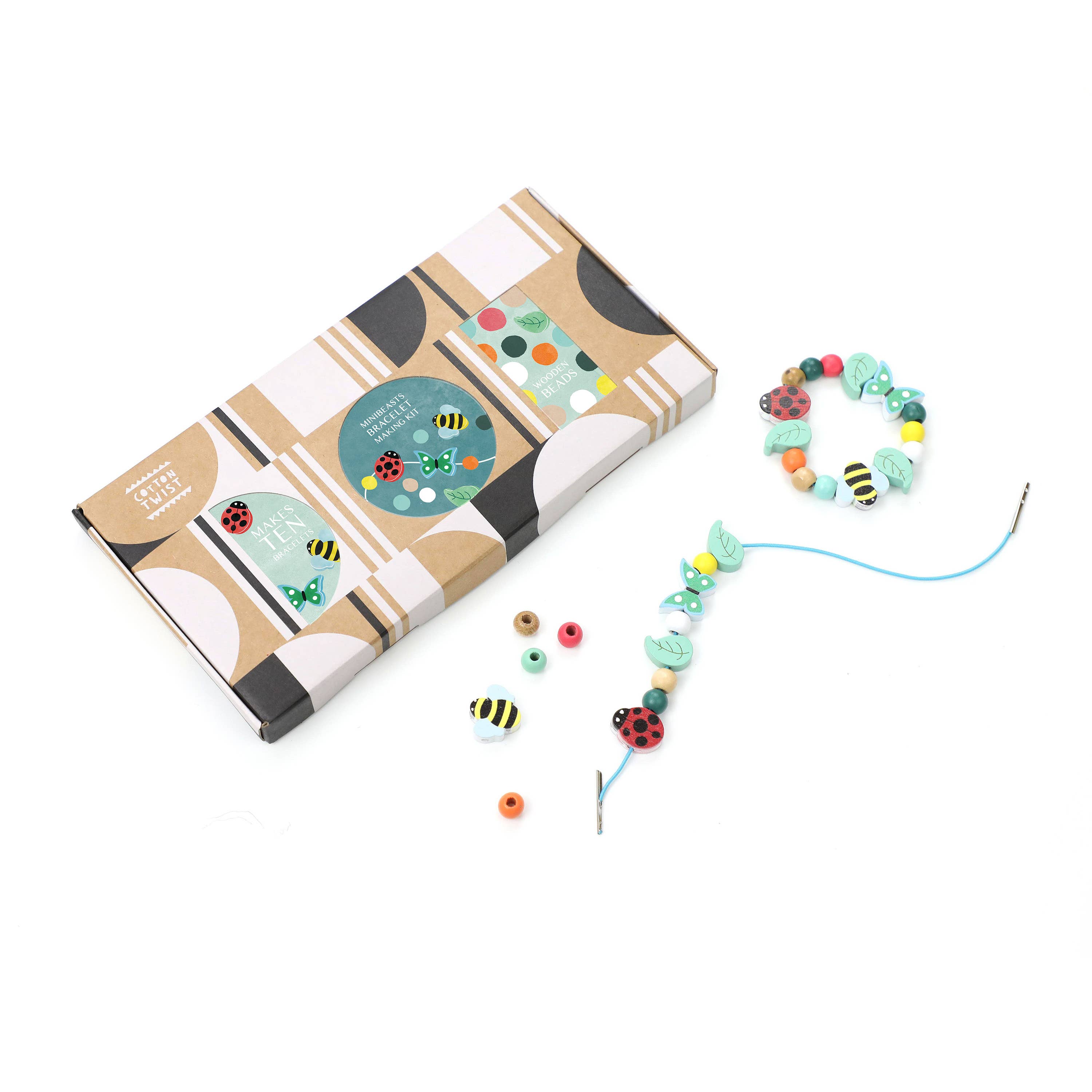 Kit de fabrication de bracelets Minibeast  Cotton Twist Kit de fabrication de bracelets Minibeast myplayground