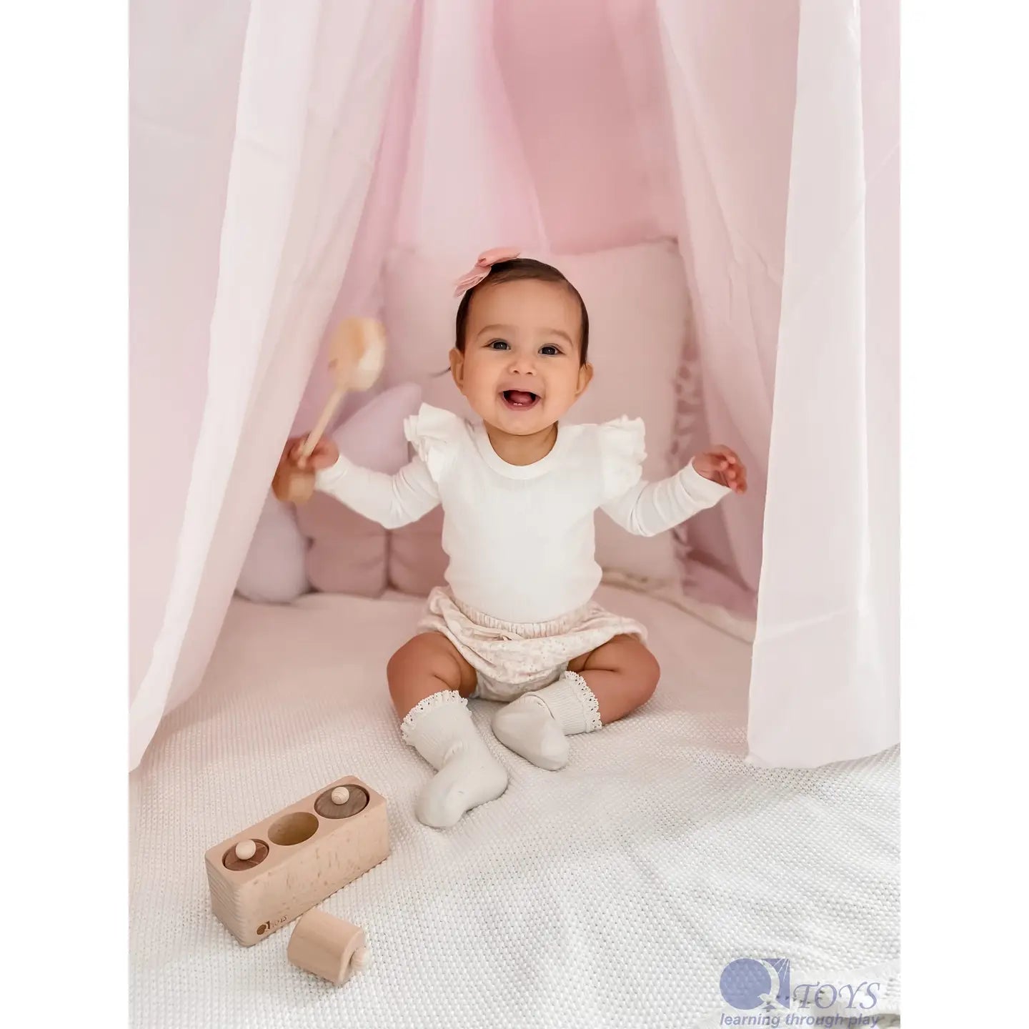 Hochet de bonbons  QToys USA Hochet de bonbons myplayground