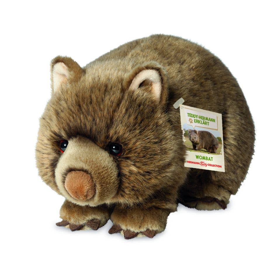 Wombat 26 cm - peluche - peluche  Teddy Hermann Wombat 26 cm - peluche - peluche myplayground
