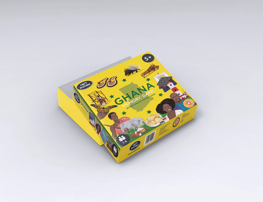 Jeu de mémoire du Ghana - Jeu éducatif enfant