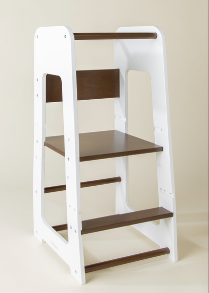 Nouvelle tour éducative - Walnut & White