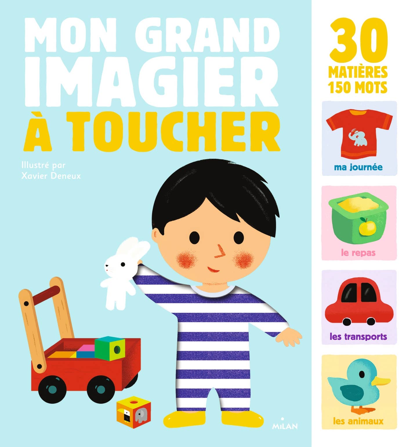 Mon grand imagier à toucher  Selection Livres jeunesse poppik Mon grand imagier à toucher myplayground