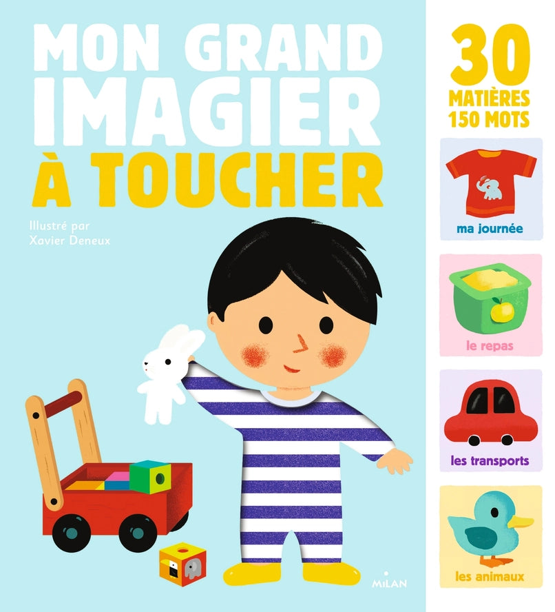 Mon Grand Imagier à Toucher - Poppik  POPPIK Mon Grand Imagier à Toucher - Poppik myplayground