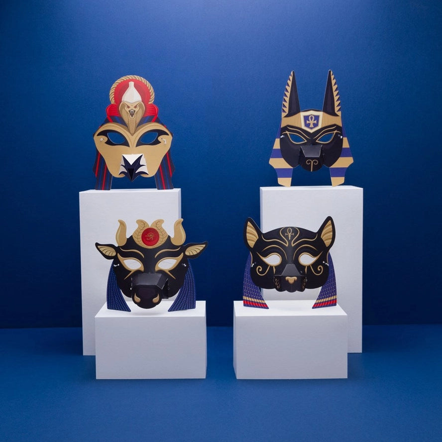 Créez vos propres masques d'animaux pour les dieux égyptiens - Clockwork Soldier  Clockwork Soldier Créez vos propres masques d'animaux pour les dieux égyptiens - Clockwork Soldier myplayground