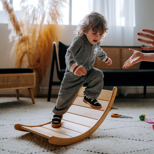 PlayBoard - Plateau Oscillant en Bois - Jeu Montessori