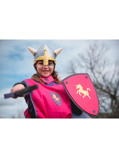 CORNES CASQUE NORMAND - Jeu de Rôle Médiéval pour Enfants