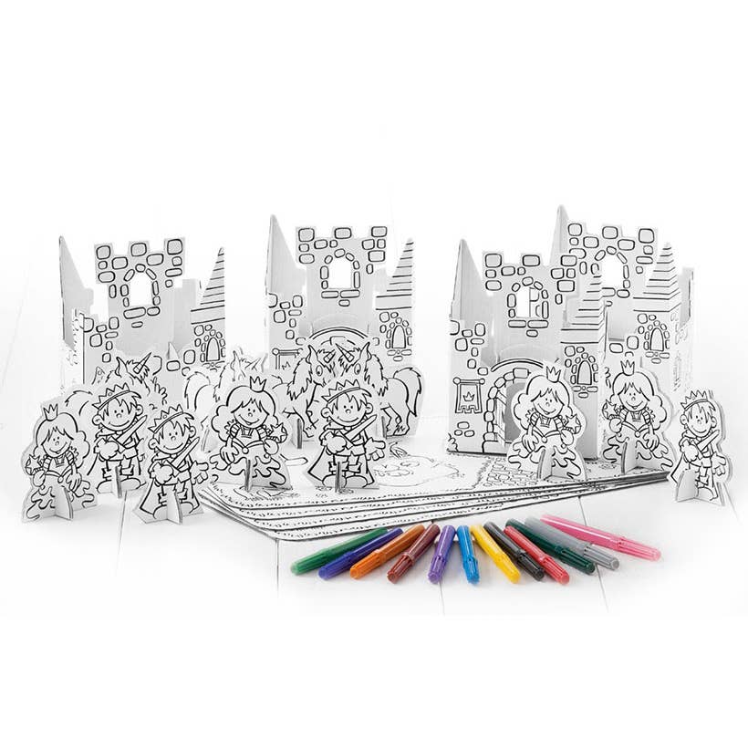 Set de 4 pièces pour fête de princesse  Calafant  myplayground