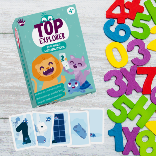 Top'Explorer - Jeu de cartes 3+ (version internationale)