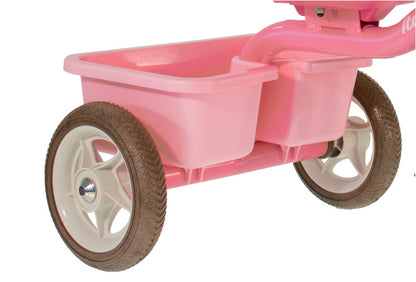 Tricycle Transporter Rose Garden Rose - Italtrike - Jeu de motricité pour enfant (2 à 5 ans)