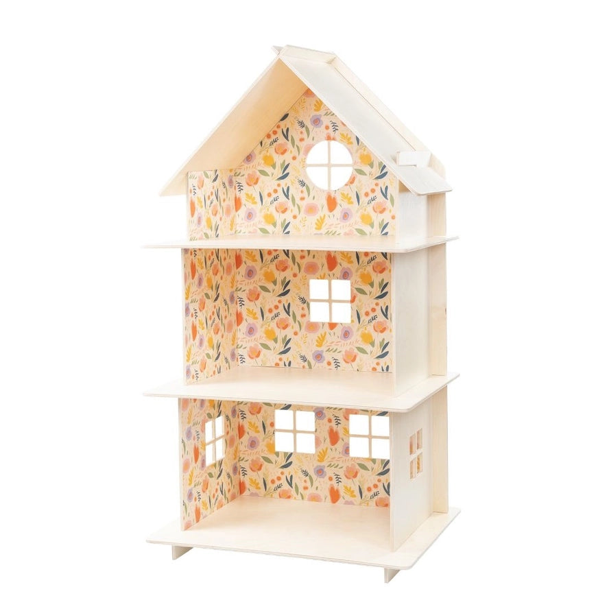 Maison de Poupée en Bois à Trois Étages/Maison de Poupée Moderne - Milin  Milin  myplayground