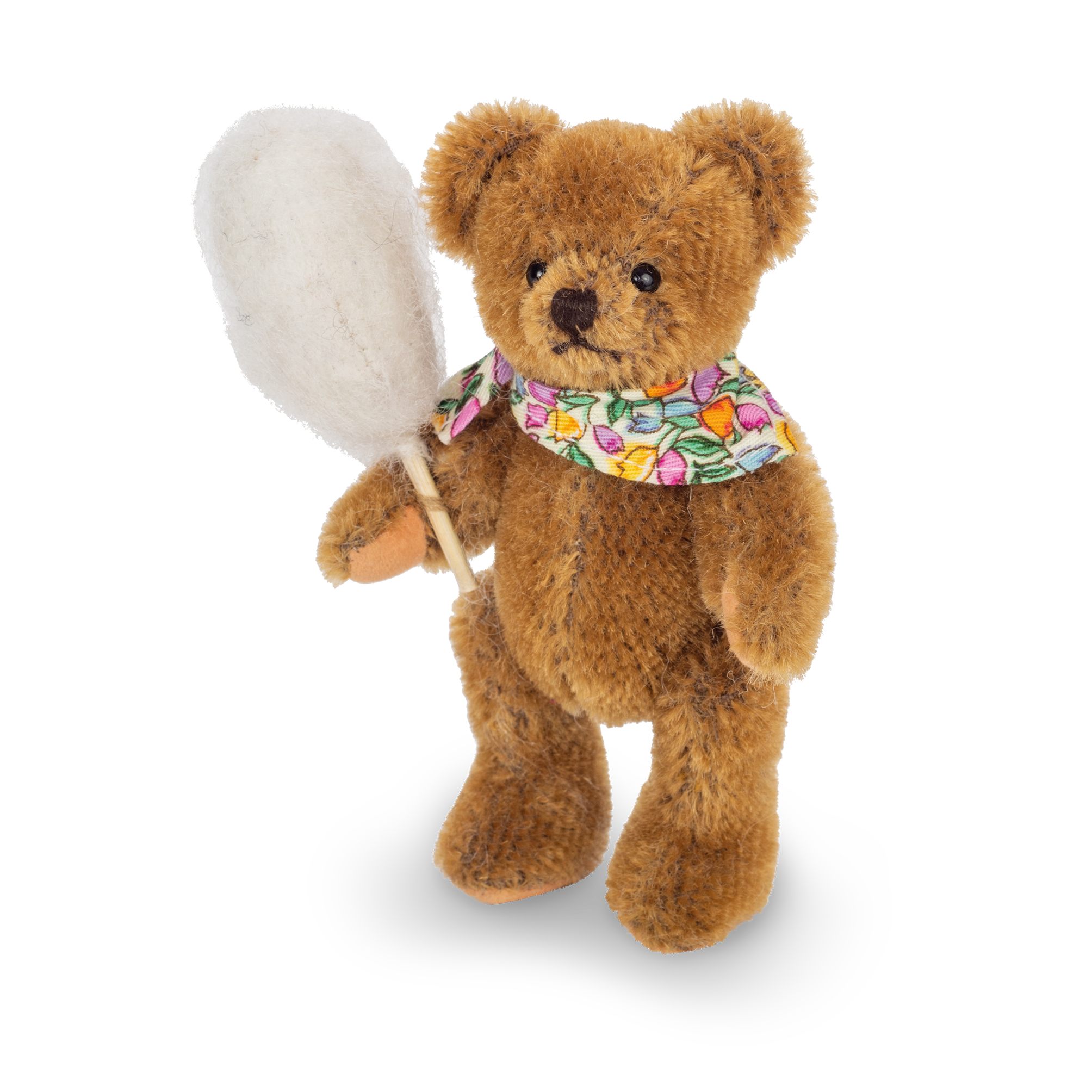 Ours miniature en peluche avec barbe à papa, 10 cm, édition limitée  Teddy Hermann Ours miniature en peluche avec barbe à papa, 10 cm, édition limitée myplayground