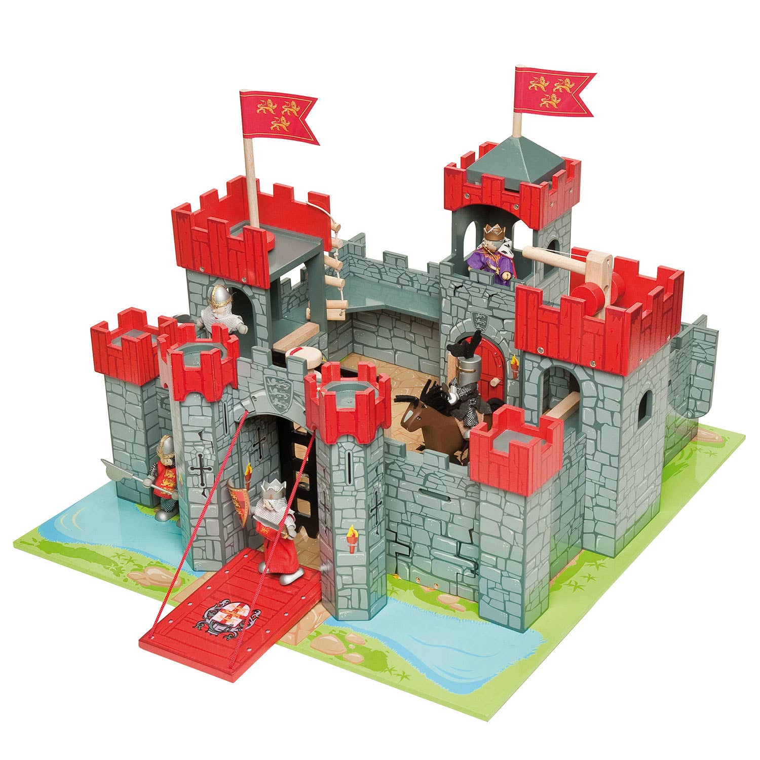Château Lionheart - Jeu de rôle éducatif enfant  Le Toy Van Château Lionheart - Jeu de rôle éducatif enfant myplayground